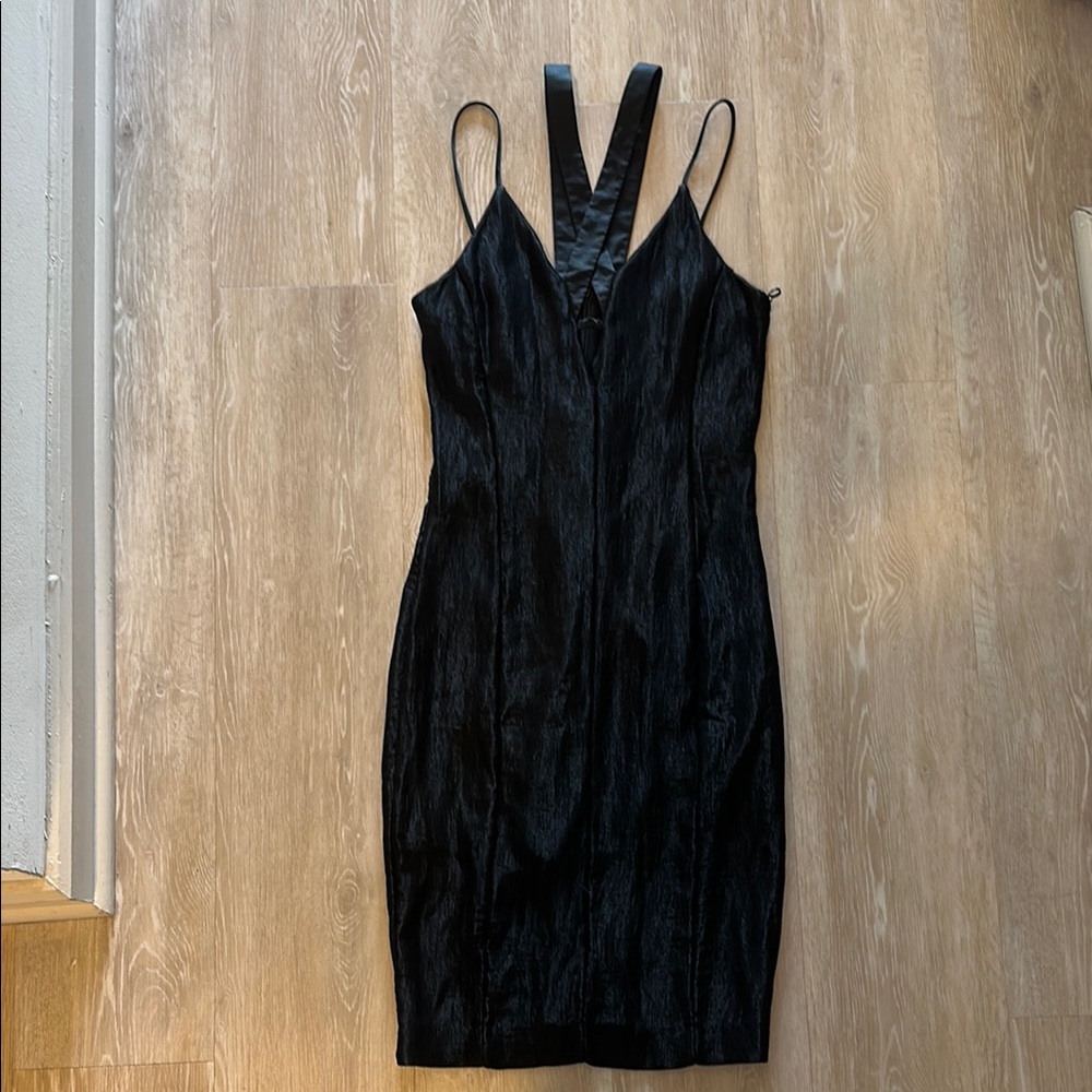 Black Cocktail Sleeveless Dress